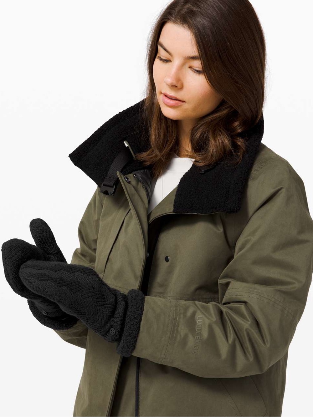 lululemon women’s Down Jacket Green Size 6